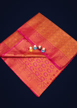 Load image into Gallery viewer, The Exquisite Maroon and Gold Silk Saree
